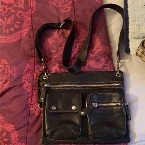 Black Fossil Purse